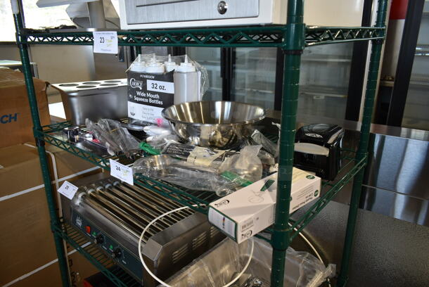 ALL ONE MONEY! Tier Lot of Various BRAND NEW Items Including Metal Bowl, Tongs, Drop In Bin and Condiment Bottles. - Image 2 of 5