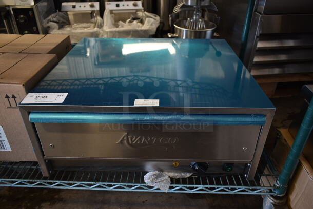 BRAND NEW SCRATCH AND DENT! Avantco BW32 Stainless Steel 32 Bun Warmer. 120 Volts, 1 Phase. Tested and Working! - Image 2 of 7