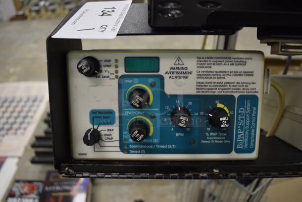 BiPAP 332003 Ventilatory Support System on Wheels (Main Building)  - Image 4 of 7