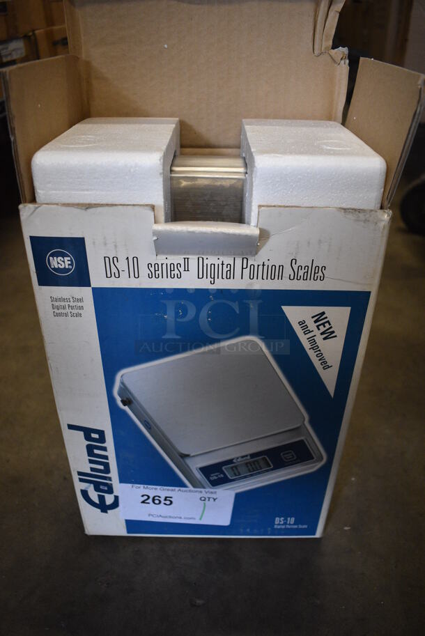 BRAND NEW IN BOX! Edlund Model DS-10 Countertop Food Portioning Scale. 7x9x2 - Image 5 of 5