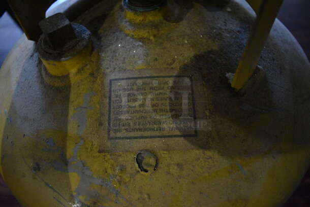 Metal Tank. Buyer Must Pick Up - We Will Not Ship This Item. 12x12x19. (lounge) - Image 3 of 3