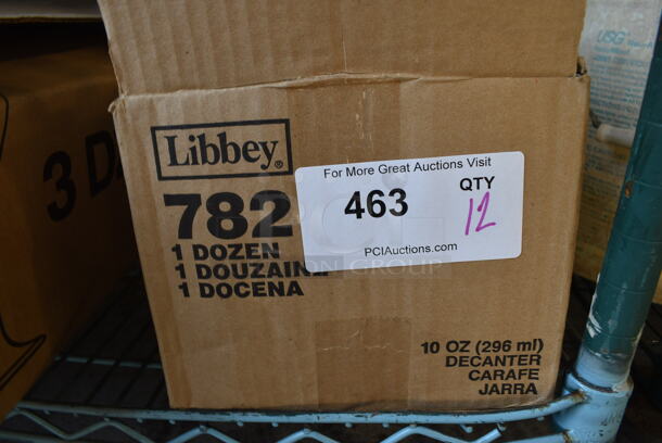 12 BRAND NEW IN BOX! Libbey Decanters. 2.5x2.5x6.5. 12 Times Your Bid! - Image 3 of 3