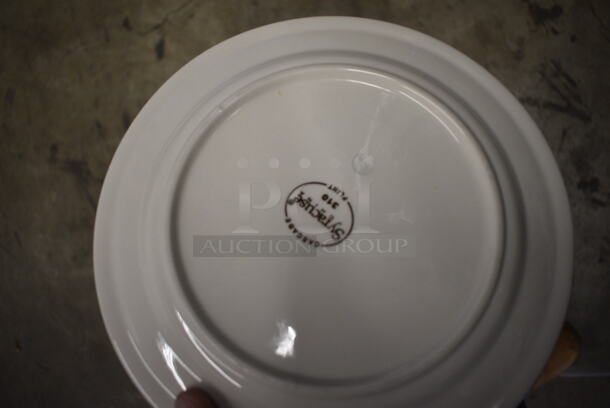 9 White Ceramic Plates. 9x9x1. 9 Times Your Bid! - Image 3 of 3