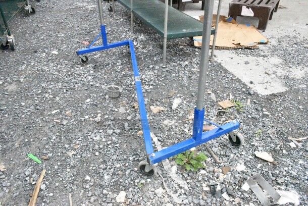 Metal Coat Rack on Commercial Casters.  - Image 2 of 5