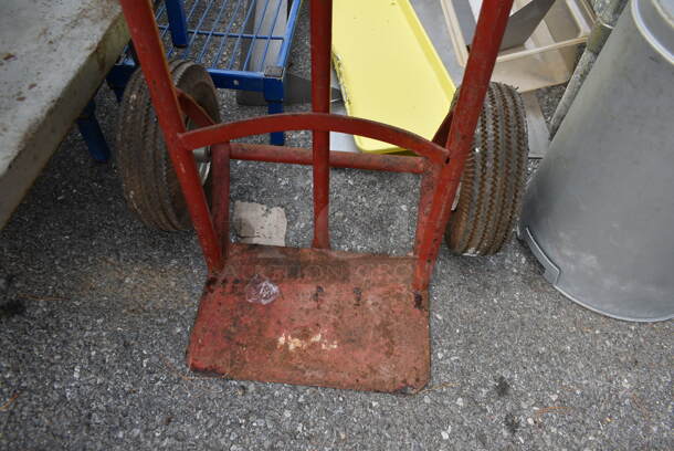 Red Metal Furniture Dolly. - Image 3 of 4
