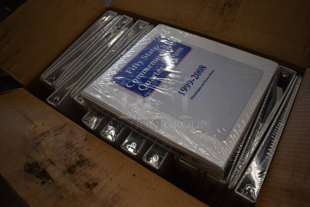 ALL ONE MONEY! Lot of 60 BRAND NEW Fifty State Commemorative Quarter Album Binders From 1999-2008 Philadelphia and Denver Mints.  - Image 2 of 3