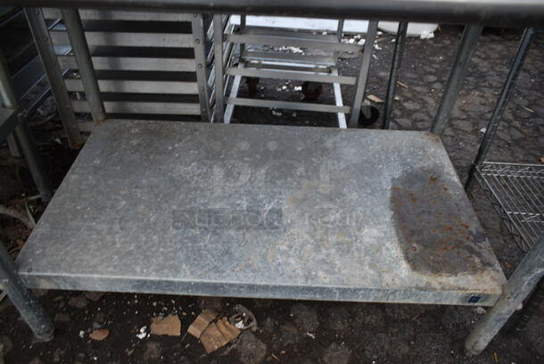 Stainless Steel Commercial Table w/ Metal Under Shelf. - Image 3 of 4