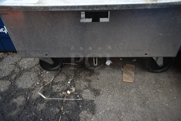Metal Commercial Cart on Commercial Casters. - Image 3 of 3
