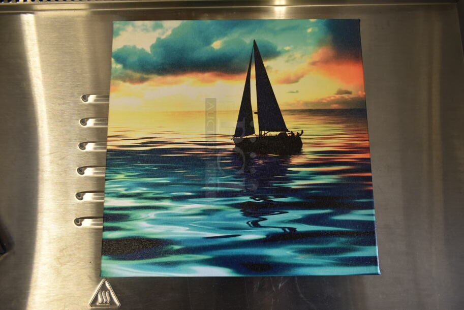 ALL ONE MONEY! Lot of 7 Various Canvas Pictures - Image 3 of 7