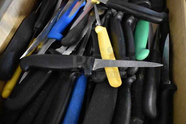 80 SHARPENED Stainless Steel Knives Including Fillet. 80 Times Your Bid! - Image 4 of 6