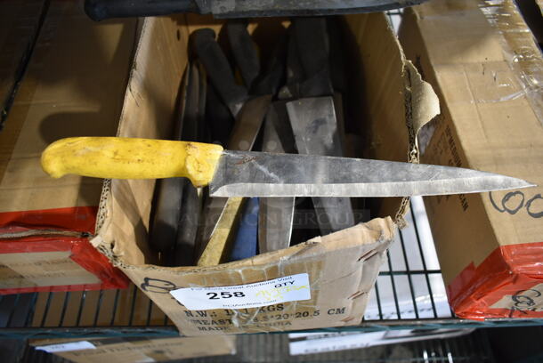 35 SHARPENED Stainless Steel Knives Including Chef. 35 Times Your Bid! - Image 3 of 5