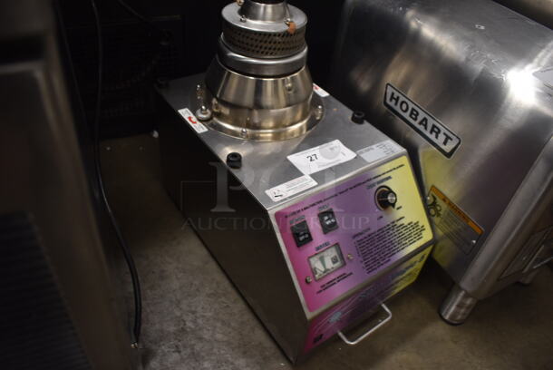 Spin Magic MS-5 Commercial Stainless Steel Countertop Cotton Candy Machine.  120V. Tested and Working! - Image 2 of 5