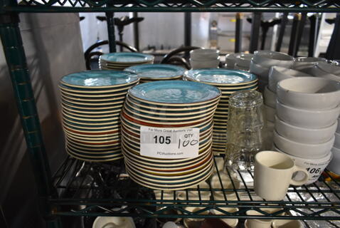 ALL ONE MONEY! Lot of 100 Plates.