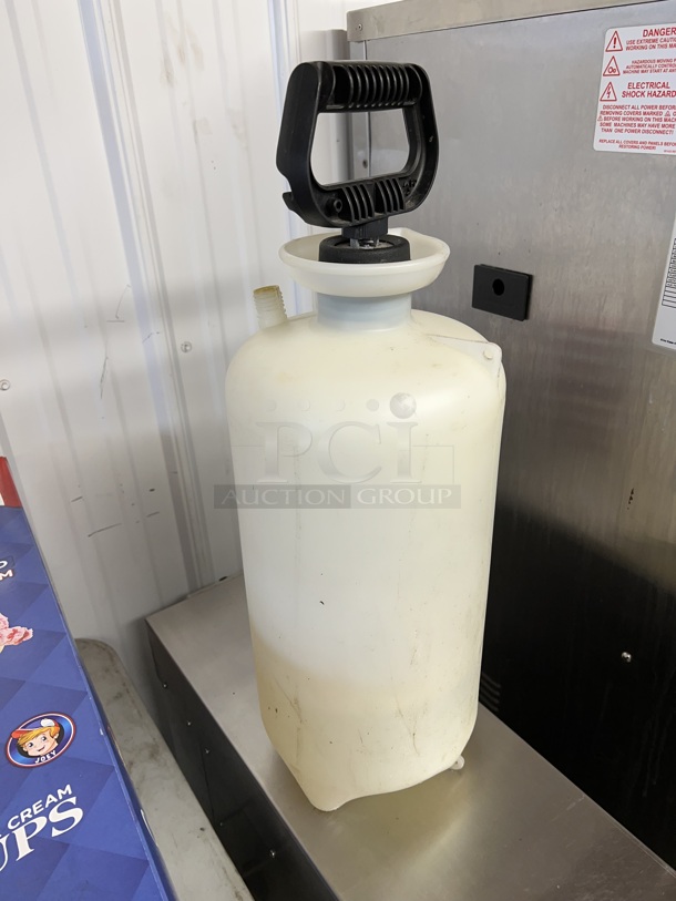 Flavor Burst Stainless Steel Commercial Flavor Dispenser w/ Tank. 9.5x26x31.5 - Image 8 of 8