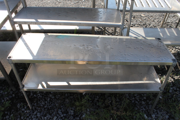 Stainless Steel Commercial Table w/ Under Shelf. - Image 1 of 2