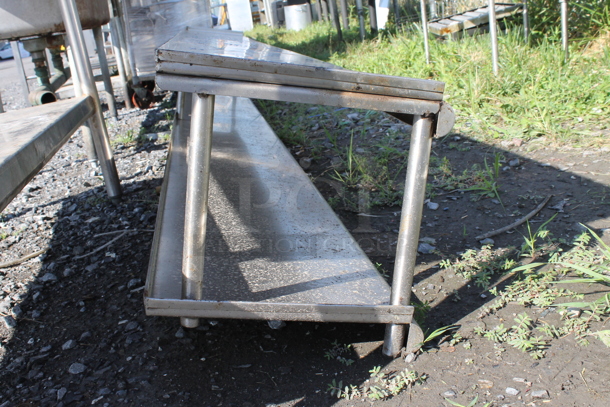 Stainless Steel Commercial 2 Tier Shelf. - Image 2 of 3