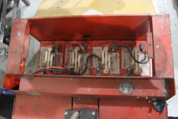 Metal Commercial Electric Powered Narrow Aisle Single Reach Forklift. BUYER MUST REMOVE - Image 5 of 6