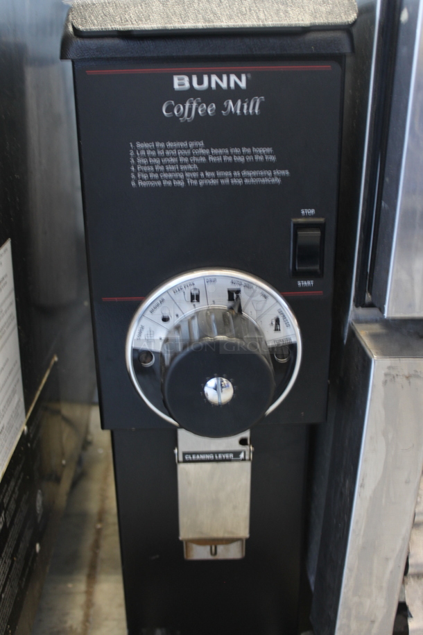 2016 Bunn G3 HD Metal Commercial Countertop Coffee Bean Grinder. 120 Volts, 1 Phase. Tested and Working! - Image 2 of 7