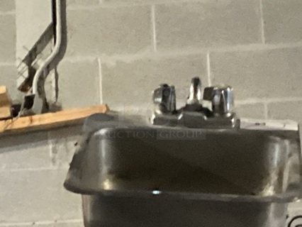 Stainless Steel Hand Washing Sink.

