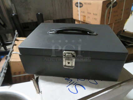 One Metal Cash Box.