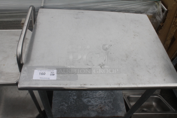 Stainless Steel Commercial Table w/ Metal Under Shelf. - Image 2 of 4