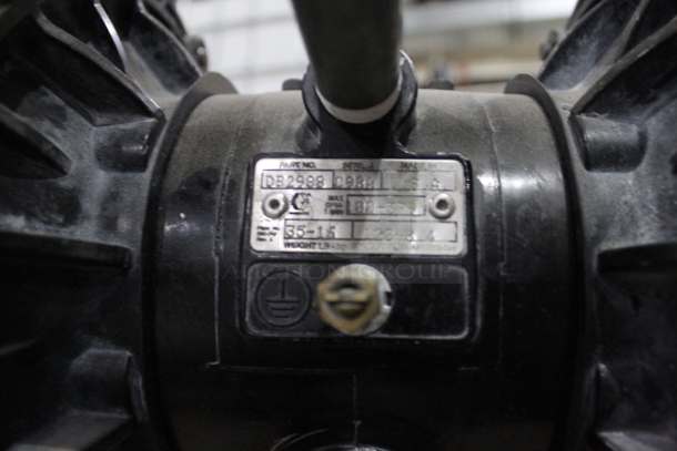 DB2988 Metal Commercial Compressor on Cart. - Image 6 of 6
