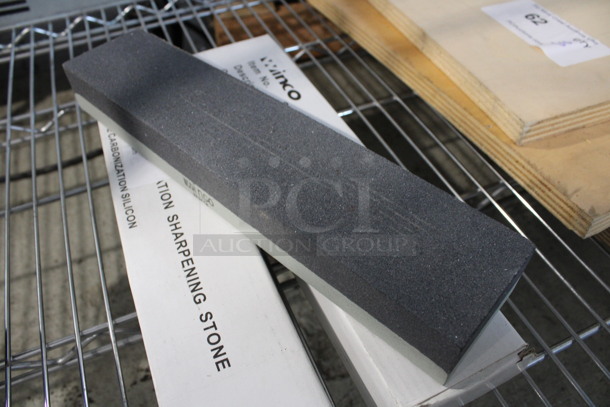 2 BRAND NEW IN BOX! Winco SS-1211 Combination Sharpening Stones. 12x2.5x1.5. 2 Times Your Bid! - Image 2 of 3