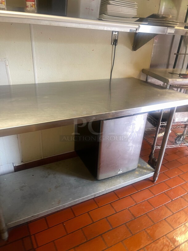 Nice! RJ Commercial Stainless Steel 60 inch Work table NSF With Undershelf  - Image 3 of 5