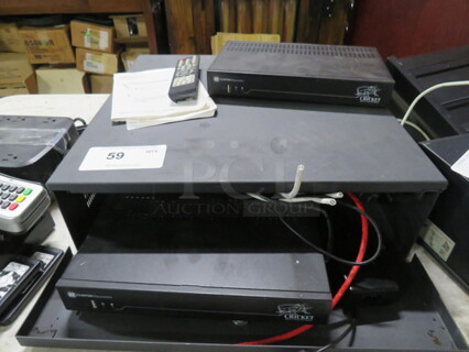 Clinton Cricket DVR 4/8 Recorder With   Lock Box And 1 Remote. 2XBID