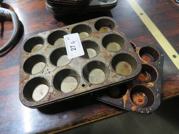 12 Hole Muffin Tin. 4XBID - Image 1 of 1