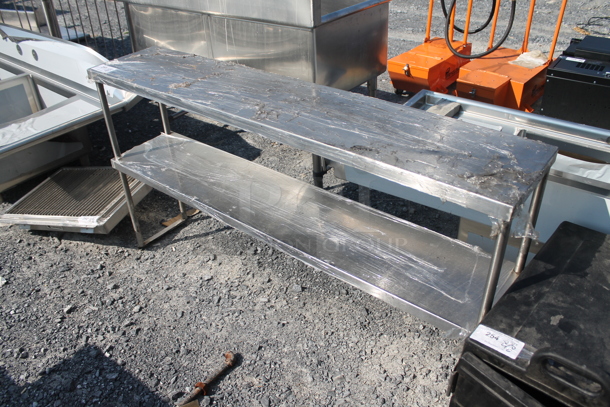 Stainless Steel 2 Tier Shelf. - Image 2 of 5
