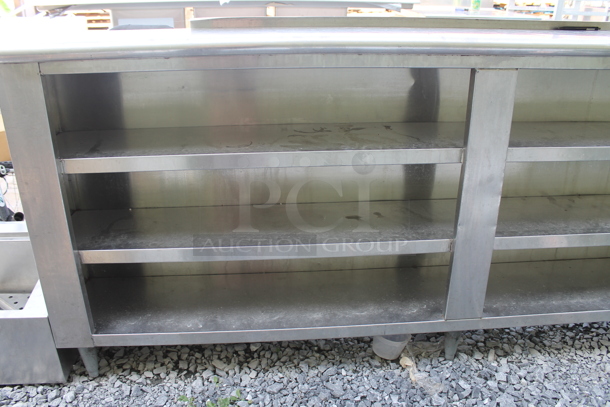 Stainless Steel Shelving Unit. - Image 4 of 5