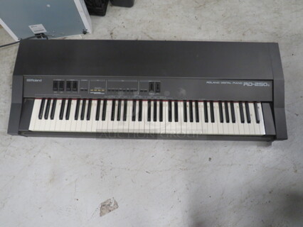 One Roland Digital Piano With Cord. #RD-250s. 