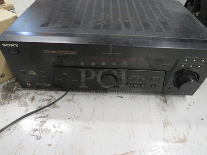 One Sony Digital Audio/Video Control Center.