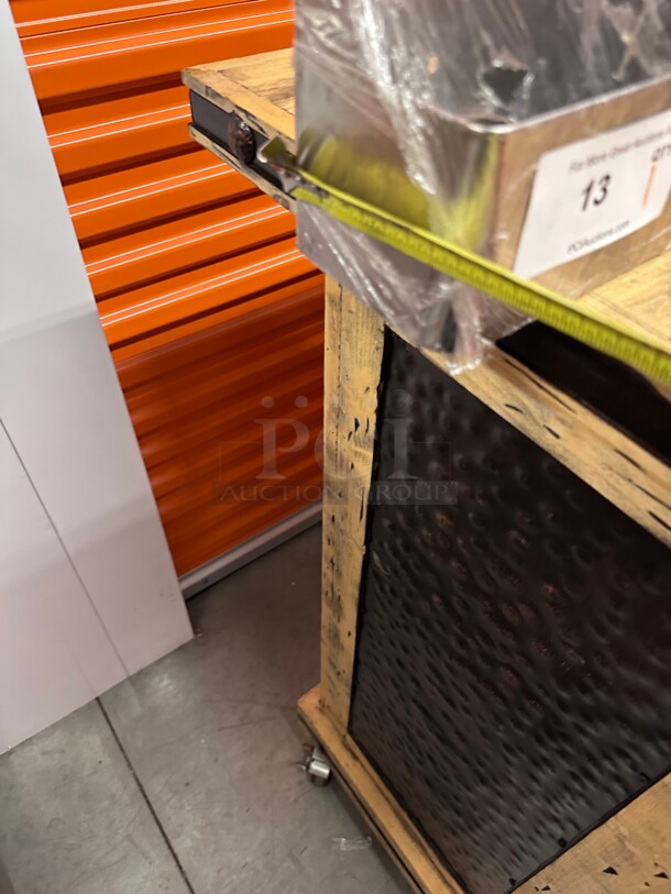 Clean! Stainless Steel 41 inch Bar Speed Rail NSF  - Image 5 of 6