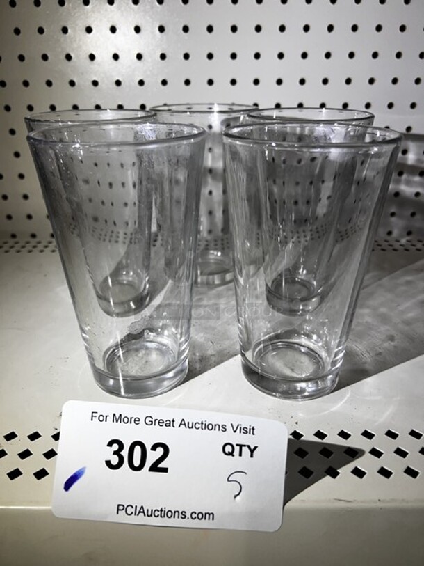 Clear Iced Tea Glasses (5)
