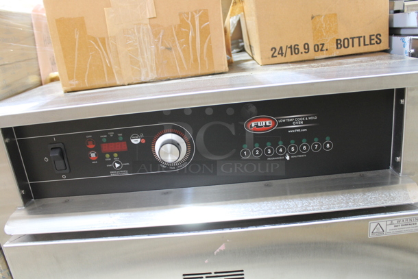 BRAND NEW! 2023 FWE LCH-5-LV-G2 Stainless Steel Commercial Half Height Stainless Steel Cook-Hold Mobile Cabinet on Commercial Casters. 120 Volts, 1 Phase. Tested and Working! - Image 3 of 5
