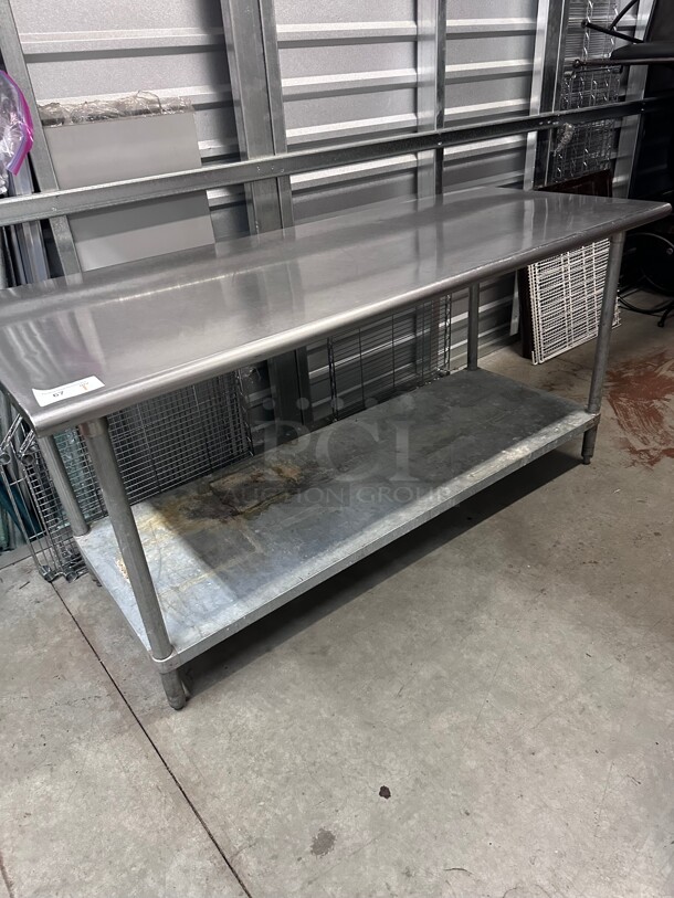 Stainless Steel Commercial Heavy Duty Work Table NSF  - Image 2 of 7