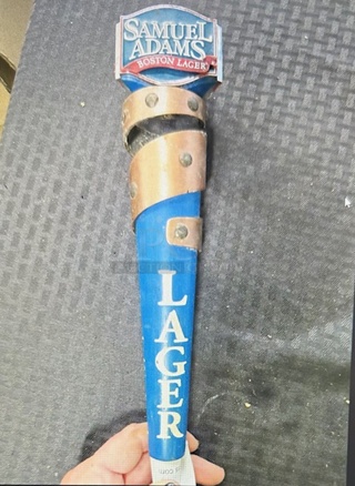 One Beer Tap Handle.