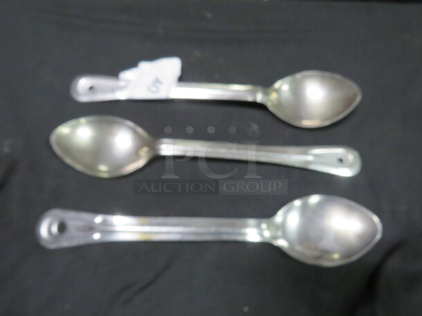 Assorted Stainless Steel Spoon. 3XBID - Image 1 of 1