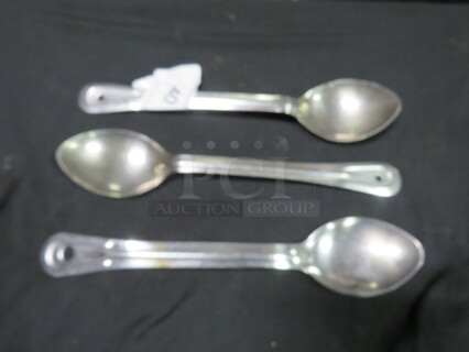 Assorted Stainless Steel Spoon. 3XBID