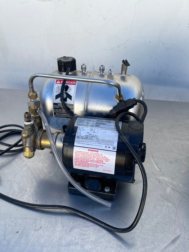 Hard To Find! McCann's Commercial Soda Machine Pump with Motor NSF 115 Volt Tested and Working!  - Image 3 of 7