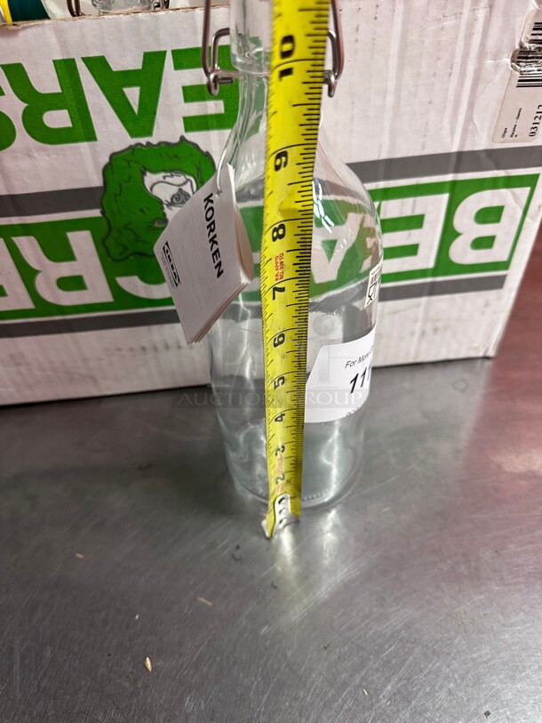 New! IKEA Flip Top Glass Bottle [1 Liter / 33 fl. oz.] NSF  - Image 5 of 5