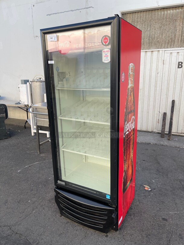 Working! Imbera One Glass Commercial Refrigerated Display Cooler NSF 115 Volt Tested and Working! Great For Drinks Products  - Image 4 of 6