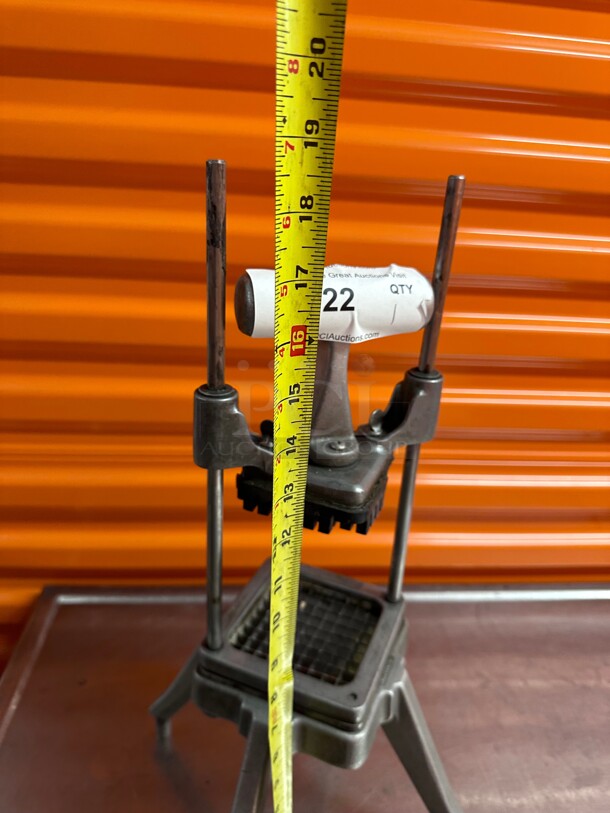 Clean! Nemco 55500-2 Chopper Cut & Weighted Handle Heavy Duty Cutter NSF  - Image 4 of 4