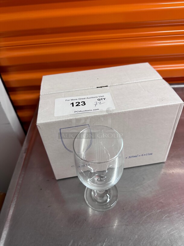 New! Beautiful Commercial 11 oz. Customizable Wine Glass NSF Great For Any Bar - Image 4 of 5