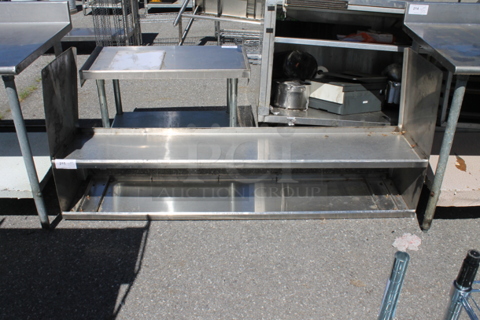 Stainless Steel 2 Tier Over Shelf.