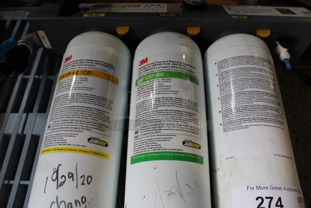 3M 3 Cartridge Water Filtration System. 21x6x16 - Image 3 of 4
