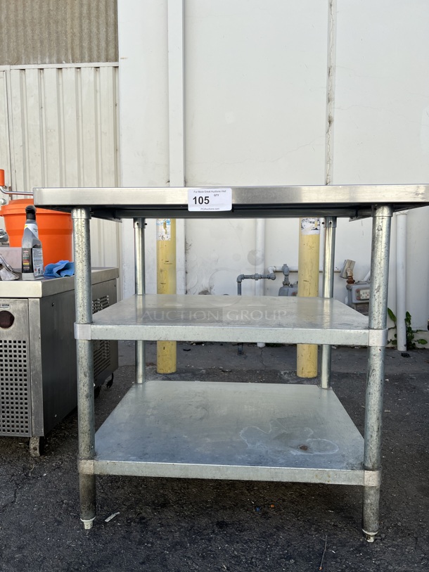 Commercial Stainless Steel Industrial Table