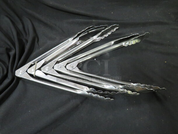 9 Inch Stainless Steel Tong. 5XBID